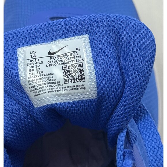 Nike Promina Mens 14 Comet Blue Sneakers Shoes Athletic Running Low FV5285-401 - Picture 9 of 9